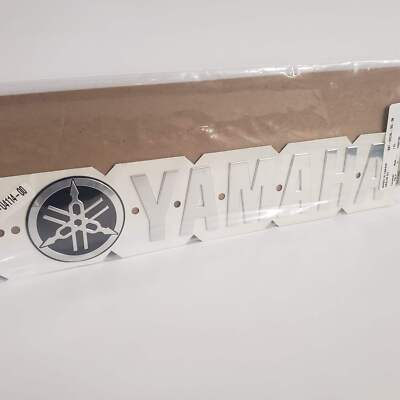 New Yamaha Emblem - 2 Piece Set- 3D Raised Chrome
