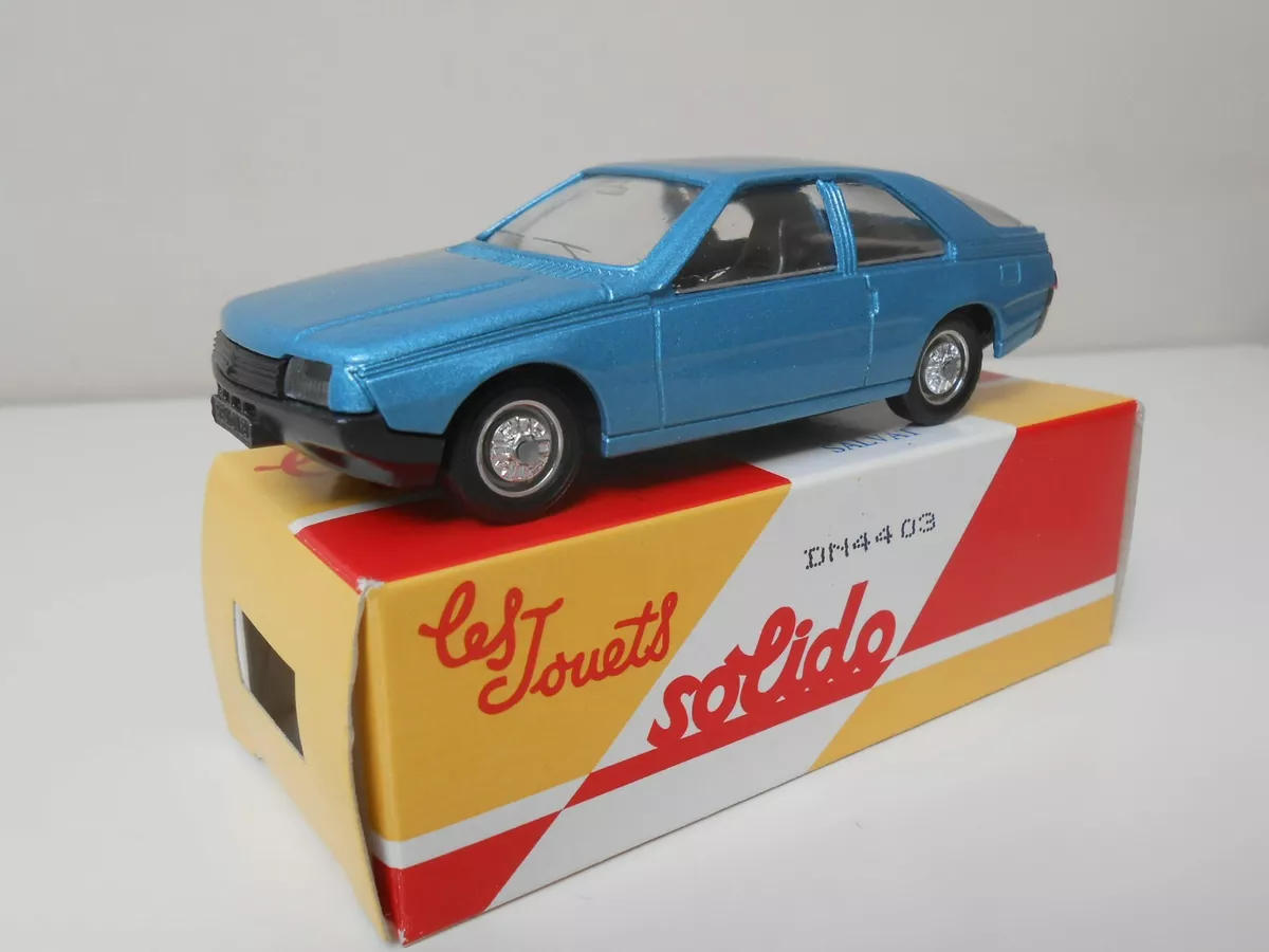71 COCHE RENAULT FUEGO SOLIDO SALVAT CAR 1 43 MINIATURE FRANCE