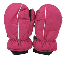 Gordini Ski Glove Pink Insulated 40 Gram Diamond Mittens infants kids size Large