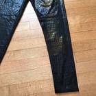 Target Black Gold Dust Snake Skin Leggings Xhilaration Medium punk goblincore — photo 10