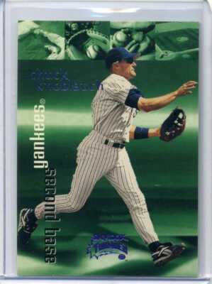 CHUCK KNOBLAUCH 1999 Skybox Thunder RANT PARALLEL #25 - YANKEES