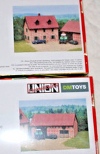 Modellbahn Union MU-H00182+H00183 " Bausatz-Bauernhaus+Scheune " Neu/Ovp