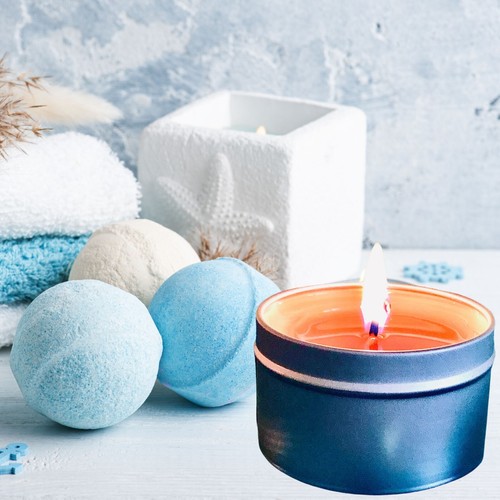 Patchouli & Lavender Scented Tin Candles Hand Poured Vegan Friendly Eco Soy Wax - Picture 10 of 10