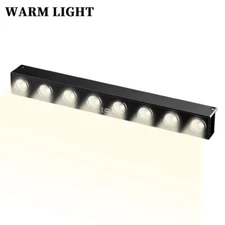 2pcs High Bright Solar Wall Light Bar Outdoor Sconce LED Fence Lamp Dusk To Dawn