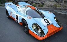 GULF RACING COLOURS - GULF BLUE / GULF ORANGE