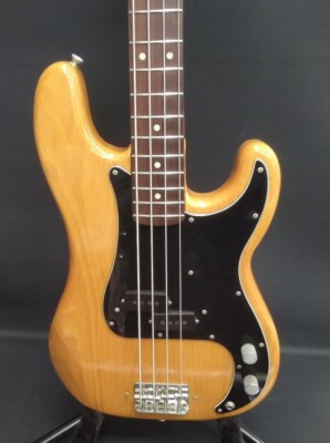 Fender Precision Bass Natural Made in USA 1977 Vintage Electric