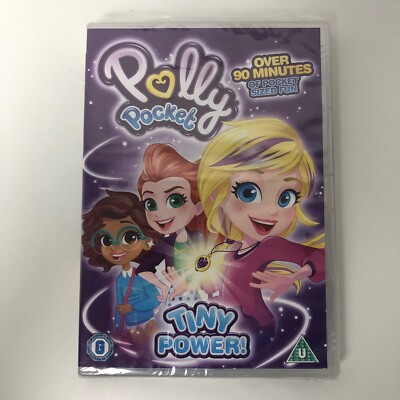 Polly Pocket Tiny Power DVD (2019) New Sealed Family Film Movie
