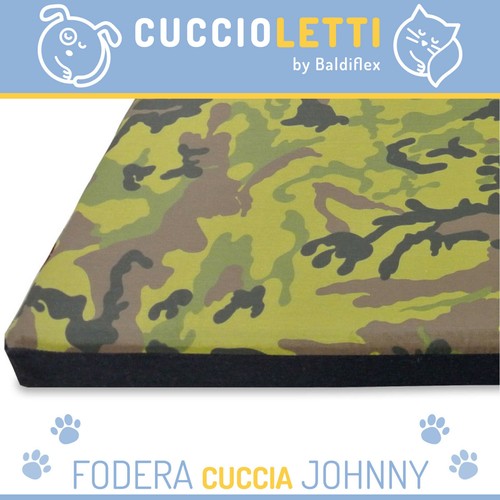 Fodera Per Cuccia Cane Berny - Cotone 100%, Lavabile, Fantasia Scozzese 115x70x5 Cm