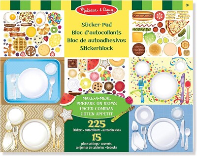 Melissa & Doug Make a meal Stickerbuch