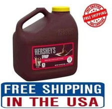 Hershey's Chocolate Syrup, Bulk Jug 7 lb 8 oz FRESH Free Shipping New