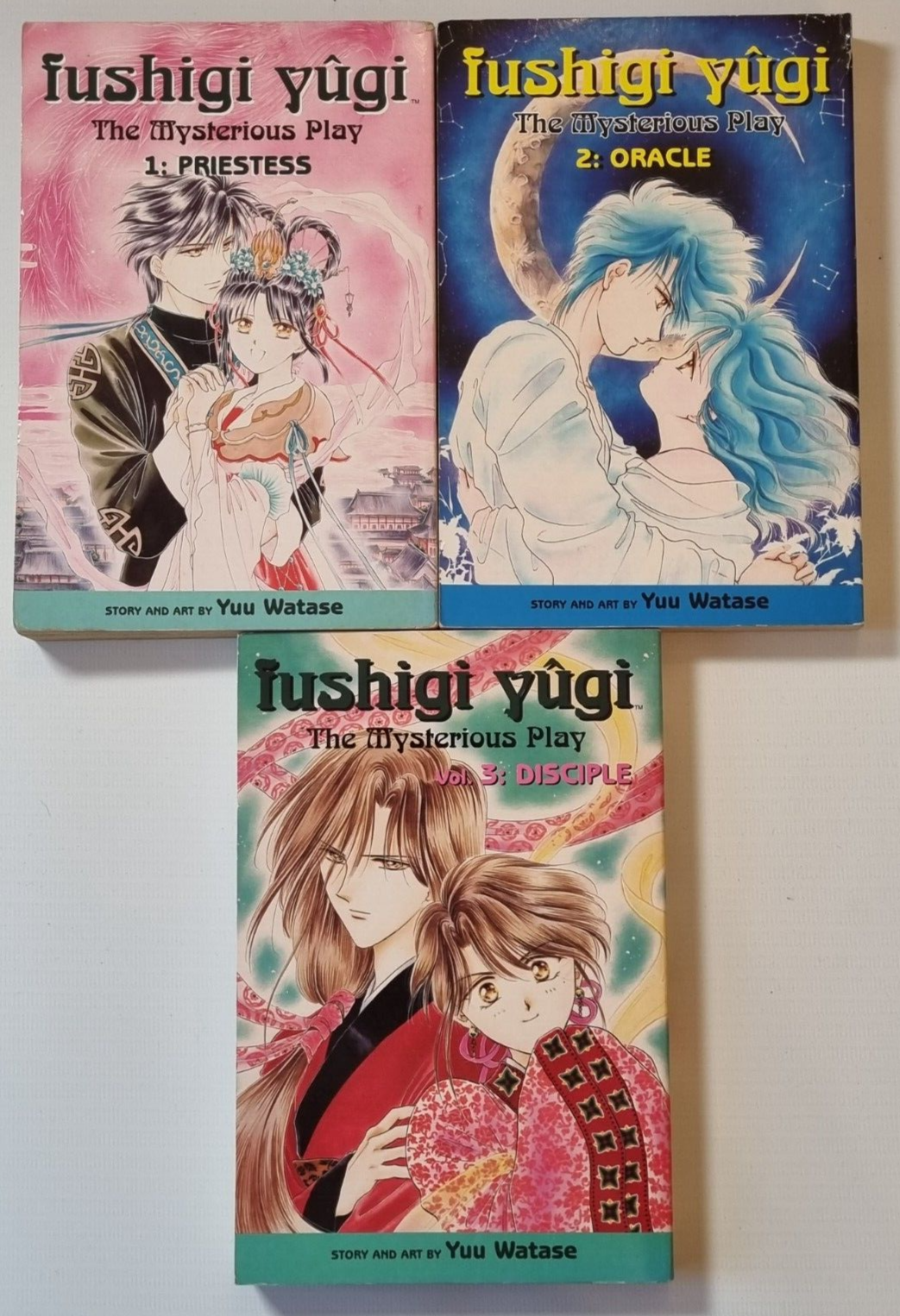 Fushigi Yugi The Mysterious Play Vol 1 2 3 Yuu Watase Comic Books Paperback Eng