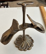 Vintage Brass Hand Clip Stand Glove Letter Picture Holder Hand Clips Victorian