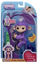 WowWee Fingerlings Baby Monkey Mia Interactive Toy - New