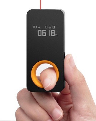 HOTO Laser Measuring Tool, Pocket-Size 98Ft Digital Laser Tape Measure ±2mm Accu