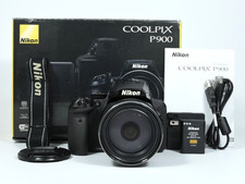 Nikon COOLPIX P900 Digital Camera 16MP 83x Zoom w/Box [Top Mint]