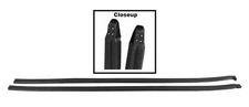 DOOR WEATHER STRIP GLASS RUN CHANNEL 1966-67 CHEVROLET CHEVELLE PAIR