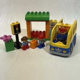 Lego Duplo 10528 School Bus -Retired - COMPLETE