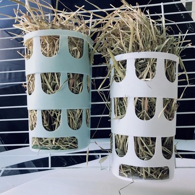 Rabbit Hay Feeder Rack Rabbit Hay Dispenser Grass Food Container Cage P Feeding