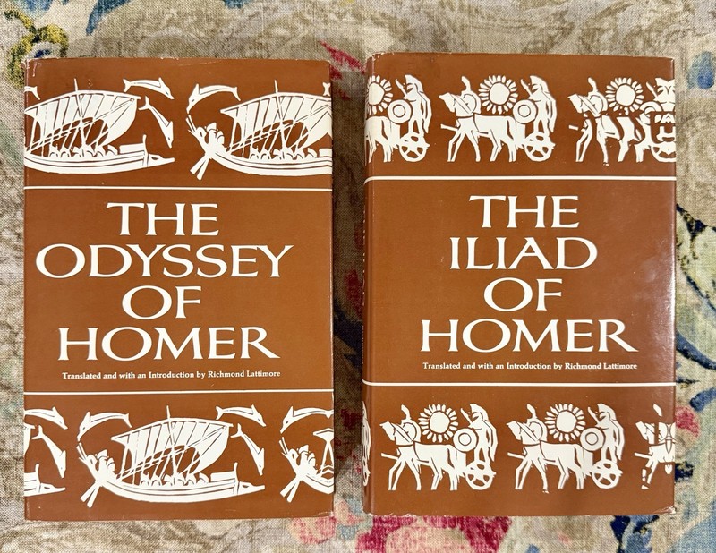 VTG The Iliad And The Odyssey Of Homer By Richard Lattimore Unread Hardback
