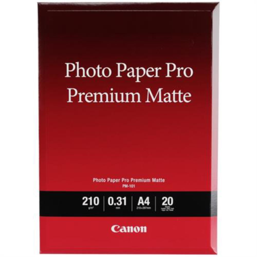 CANON Photo Paper Premium Matte A4 20 Blatt 8657B005 3990₽