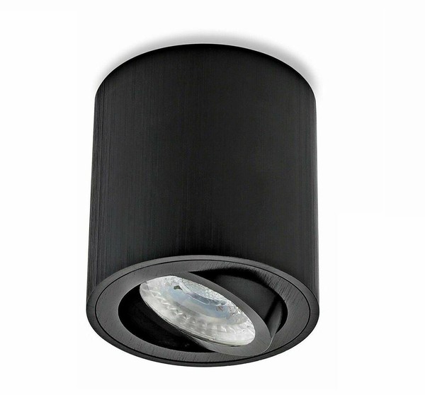LED Aufbauspots GU10 7W LED Aufbaustrahler Alu Deckenspot 230V Spots Warmweiß-image