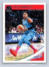 2019 Panini Donruss WNBA ALEX BENTLEY Silver Press Proof #79 /199 Dream