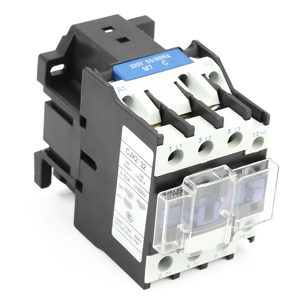 High Sensitivity Industrial Electric AC Contactor For Power Distribution☜