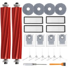 22-Piece Accessories Kit for Roborock Qrevo S/Plus/Pro/MaxV - Easy Replacement