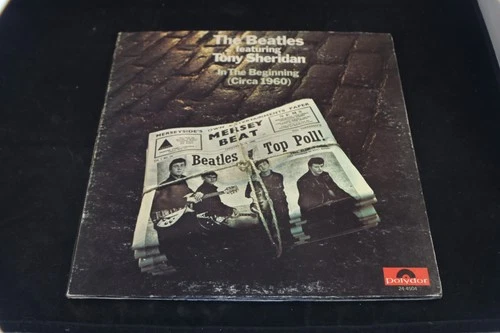 The Beatles In the Beginning Vinyl Record Polydor 24-4504 Tony Sheridan
