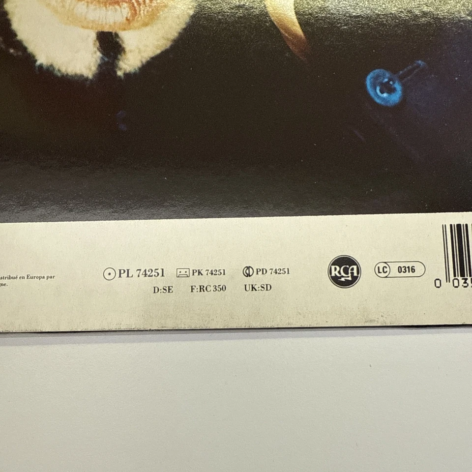 Eurythmics We Too Are One Lp 33 Giri Vinyl RCA BLACK label GER - Immagine 3 di 4