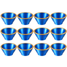 Painted Kangri Blue Diyas - 72 Pcs
