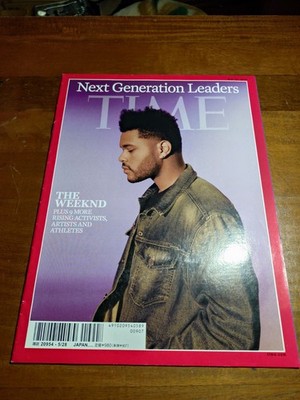 Time magazine　The Weeknd 2018