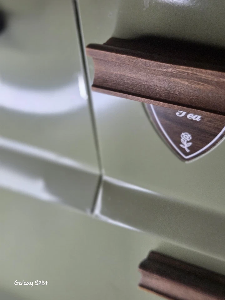 VTG GARNER WARE AVACADO Bread Box w/drawers  USA MADE NEVER USED MOVIE PROP  - Image 4 of 4