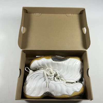 Size 10 Nike Air Foamposites One White Out - Original box NWT Nike Comme des Garcons Air Foamposite One SP CDG White  main image 4
