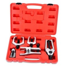5-in-1 Ball Joint Separator | Pitman Arm Puller Tie Rod End Tool Set for Red