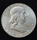 1963 Franklin Half Dollar |BU Uncirculated | 90% Silver | #K21