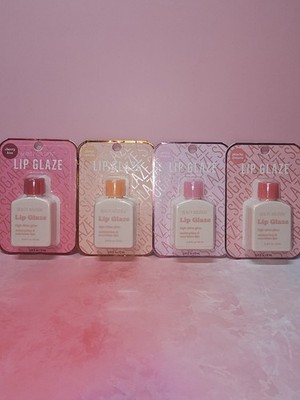 Beauty Intuition Lip Glaze Cherry Kiss, Citrus Vanilla, Peony Breeze Peach Dream