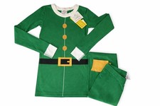 hanna andersson Elf Pajamas 130/8 NWT Boys Girls
