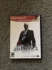 Hitman 2 Silent Assassin OG Sony Playstation 2 PS2 Complete w/ Manual Clean Disc