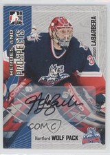2005-06 ITG Heroes and Prospects Jason LaBarbera #A-JLB Auto 0v1