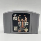 WWF War Zone  (Nintendo 64, 1998) Wrestling N64 Authentic Cartridge Only Tested