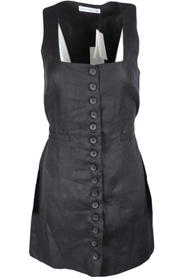 FAITHFUL THE BRAND SCHWARZES LEINENKLEID UK 8