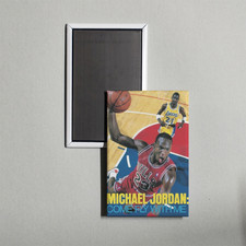 Michael Jordan Come Fly with Me Mini Movie Poster Fridge Locker Magnet