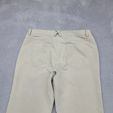 Mack Weldon Maverick Pants Size 34 Beige Stretch Nylon Performance