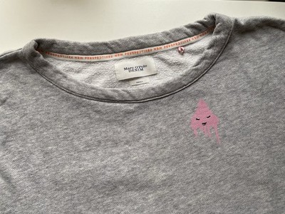 Marc OPolo Denim Pullover Gr. 36 Grau Oversize