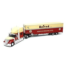 International LoneStar 2010 United 1:43 Trailer semi truck Altaya Diecast CA010