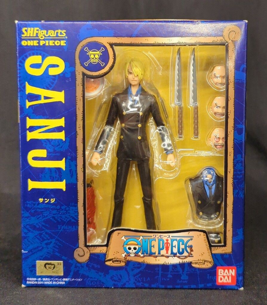 未使用未開封：SHFiguarts SANJI サンジ ワンピース フィギュア Amazon.co.jp: TAMASHII NATIONS S.H.フィギュアーツ サンジ