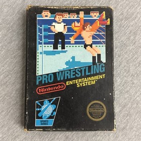 Pro Wrestling (Nintendo NES, 1987) w/ Box