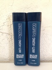 Brazilian Blowout Anti-Aging Bundle Shampoo, Conditioner 12 fl oz Each