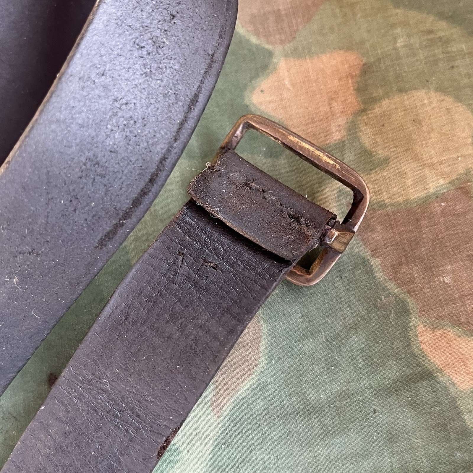 Portuguese Mauser Leather Rifle Sling And Brass Hardware 1904 1904/39 1933 #26